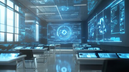 AI-driven Futuristic Smart Classroom with Holographic Technology