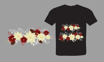 Creative and modern T shirt design.