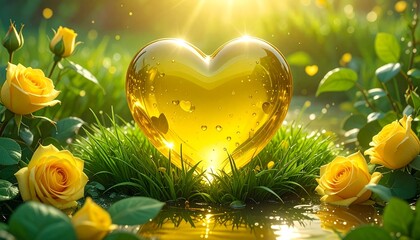 Symbol dnia zakochanych. Walentynki.