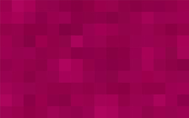 Magenta Gradient Pixelated Mosaic Background. Pixel Grid Texture for Abstract Background.