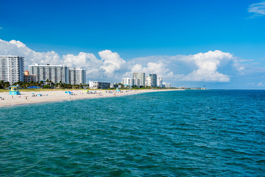 Pompano Beach, Florida with city