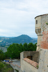 San Leo Overlooking the Rolling Hills of Montefeltro