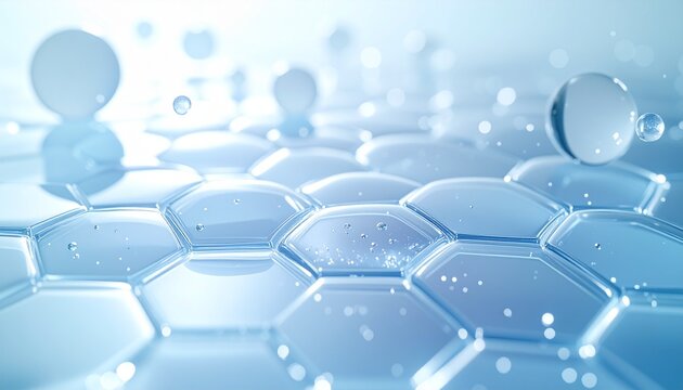 角質層の上で働く美容分子のハイエンドスキンケア科学 ジェネレーティブAI