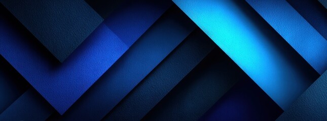 Abstract background with layered blue geometric lines and vibrant gradient textures