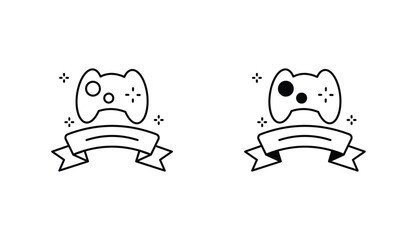 Winner line icon vector stock with white background