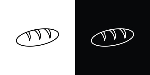 Bread icons vector template, EPS 10 for design