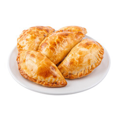 Brazilian empadas small savory pies on a plate