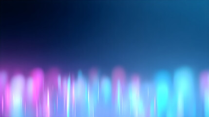 Abstract background with blue and purple light streaks. Modern digital motion visualization with bright vibrant colors for technology concept.