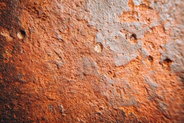 Textured rusty metal surface