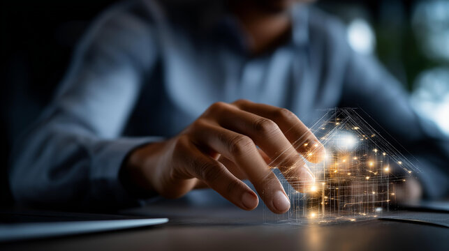 Property concept business dwelling protection safeguarding defocused virtual screen background purchasing selling residences online insurance real estate visualization digital