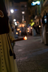 PROCESION SEMANA SANTA HERMANDAD SACRAMENTAL MERCEDARIA DE PENITENCIA DE NUESTRO PADRE JESÚS DESPOJADO DE SUS VESTIDURAS Y MARÍA SANTÍSIMA DE LA CARIDAD Y DEL CONSUELO