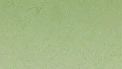 Subtle swirls and patterns of light green hues dominate the image