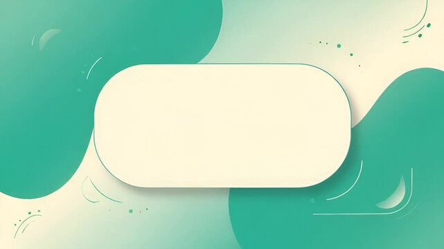 Abstract background with a blank rounded rectangle for text or design.