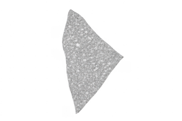 Silver glitter triangle sparkling festive abstract design element