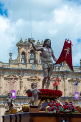 Domingo de Resurrección procesion del encuentro ILUSTRE COFRADÍA DE LA SANTA CRUZ DEL REDENTOR Y DE LA PURÍSIMA CONCEPCIÓN DE LA VIRGEN, SU MADRE (VERA CRUZ) 2025