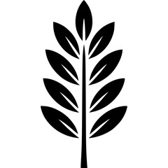 Olive Branch Icon Vector
