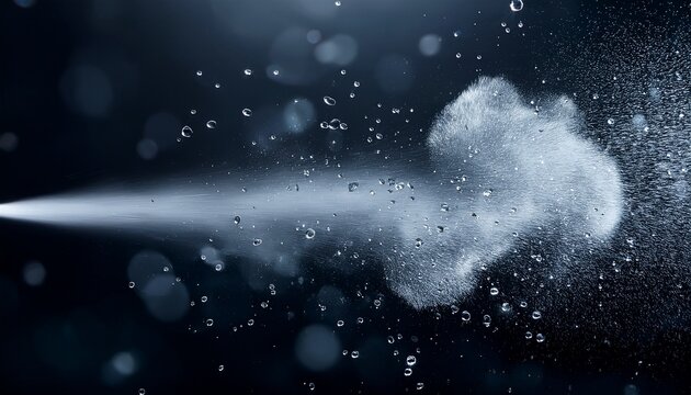Spray Water Drop Droplet Steam Fog Air