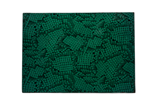 Abstract green mosaic background. Green crocodile skin texture. On a transparent background. - Powered by Adobe