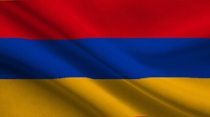 Celebrating Armenian Independence Day with pride in the national flag's vibrant colors
