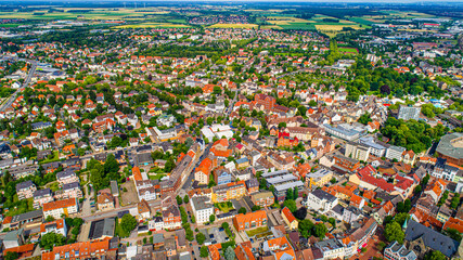 city from above - Peine -Germany  © Omar Aboud