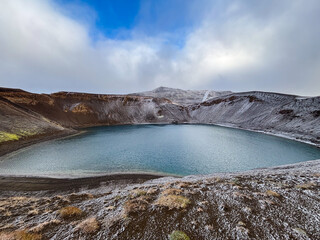 Outono na Islandia, terro do gelo e do fogo