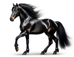 Ritratto di un cavallo selvaggio 