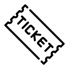 ticket line icon