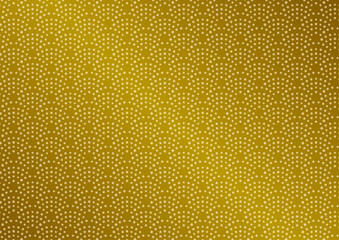 手描き風　青海波　ドット　シームレスパターン