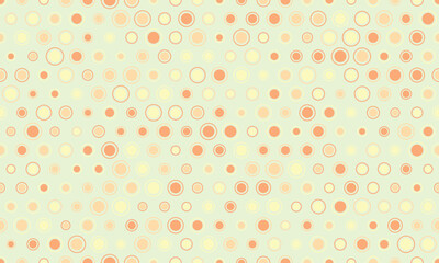 Pasteltoned circles create a cheerful, playful pattern perfect for backgrounds, textiles, or website designs.