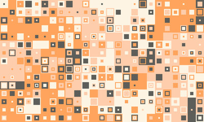 Abstract geometric pattern with warmtoned squares.  Perfect for backgrounds, website design, or modern art projects. Evokes feelings of warmth, energy, and connection.