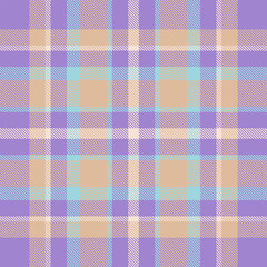 Pastel plaid pattern with soft hues. A seamless design, perfect for backgrounds, textiles, and creative projects needing a gentle, colorful texture.