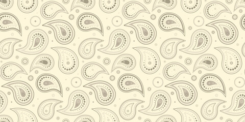 Fashionable motif, custom tranquility. Swatch clothing by boteh greeting. Poster canvas on material paisley.