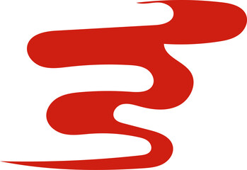 Chinese New Year 2026, the year of the Horse, red and gold line art characters, simple hand-drawn Asian elements with craft (Chinese translation: Happy Chinese New Year 2026, year of the Horse)