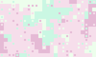 Abstract pastel pixel art background.  Soft, calming colors create a dreamy, digital aesthetic perfect for websites, presentations, or social media.