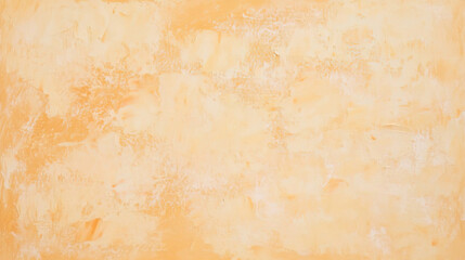 Pale cream orange color brush stroke artistic texture background