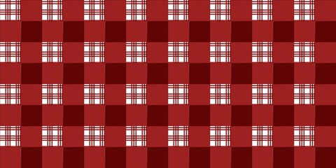 red and white checkered background. seamless red and white checkered pattern is perfect for backgrounds, tablecloths, or fabric designs. 