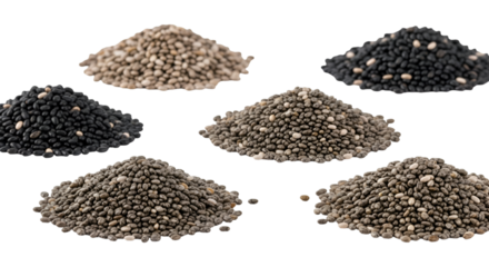 Pile of Chia Seeds Variety