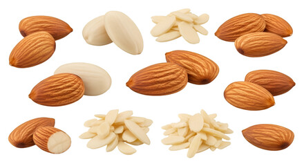 Almonds Close Up Healthy Food