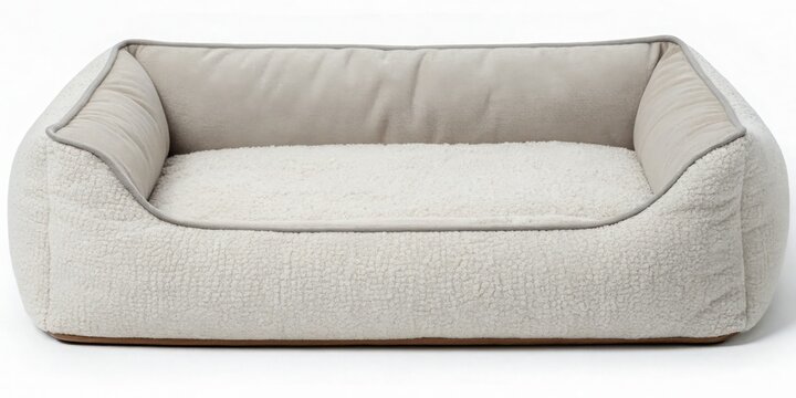 Hypoallergenic Dog Cozy pet bed in soft fabric, ideal for comfort and relaxation for cats or dogs.