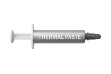 Thermal paste syringe for cpu cooling maintenance