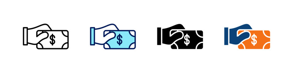 Purchasing All In One Icon Multi Styles Vector Set