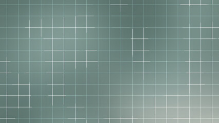 Mist Green Grid Line Abstract Background with Soft Light Gradient Pattern