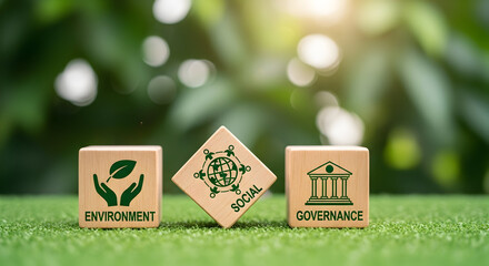 Promote responsible investing through Environment Social Governance factors, showing ESG principles in sustainable development with a focus on ethical and impactful investing