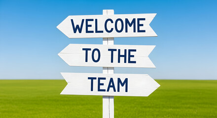 Fresh welcome message for new team members on a sunny day, perfect for onboarding announcements, company culture updates, and celebrating teamwork in a positive environment