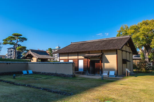 Samurai residence at Dogo Park in Matsuyama, Ehime Prefecture, Japan