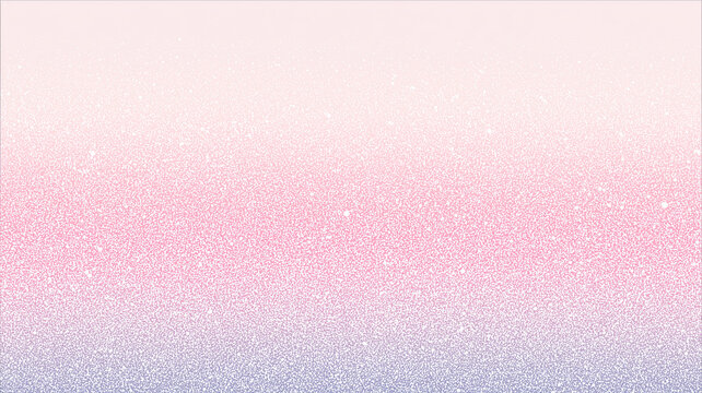 Pink to violet gradient glitter texture background representing sparkle, glamour and modern decorative design.
