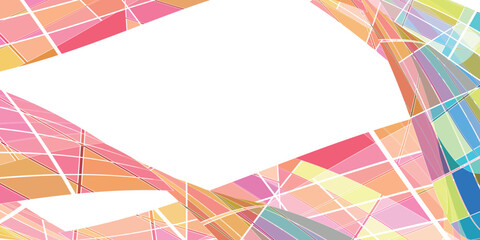 カラフル　和柄　模様　背景