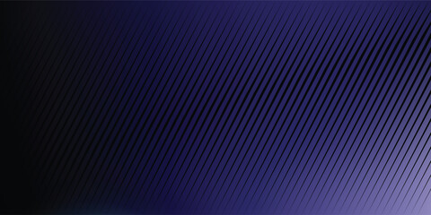 Obraz premium Simple Blue Gradient Background with Diagonal black lines. Blue Blurred Gradient, elegant and futuristic good for wallpaper, copy space. eps 10