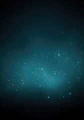 Obraz premium Abstract dark blue night sky background with bright light particles and cosmic nebula