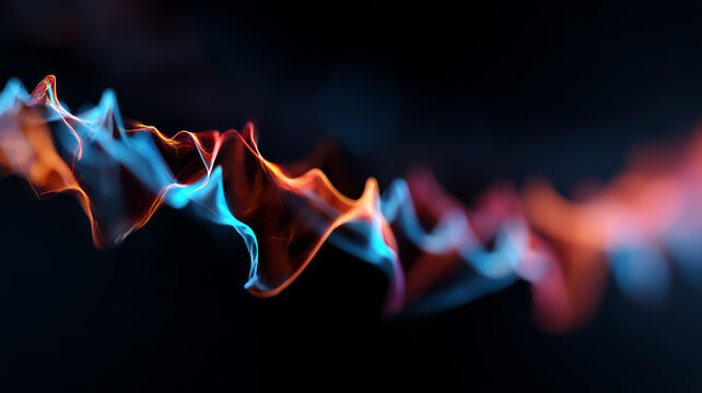 A dynamic energy waveform representing advanced data transmission and modern signal analysis as a conceptual visualization of digital communication flow and information transfer.
 - Powered by Adobe
